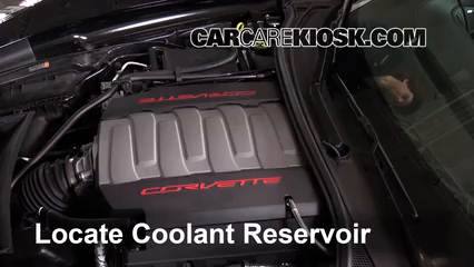 2015 Chevrolet Corvette Stingray 6.2L V8 Convertible Antigel (Liquide de Refroidissement) Réparer les Fuites